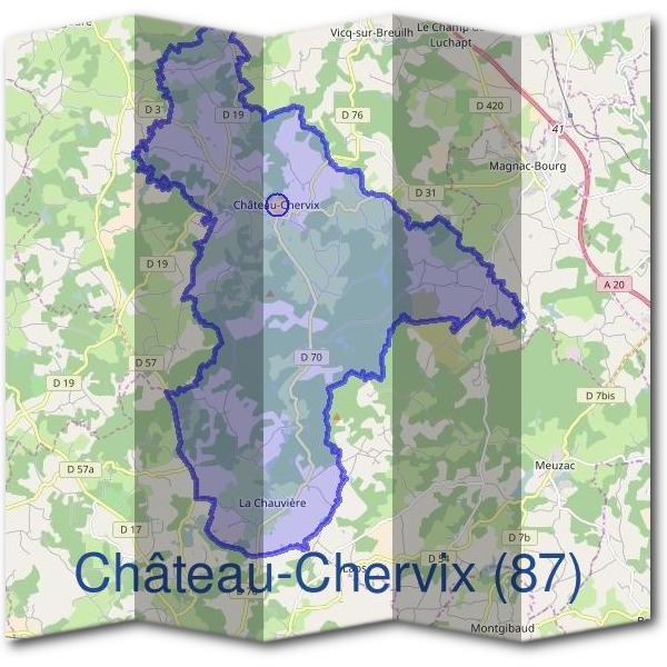 Mairie de Château-Chervix (87)