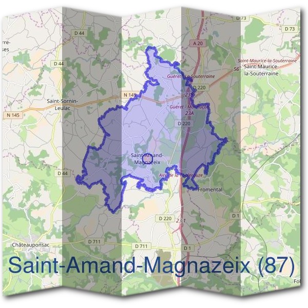 Mairie de Saint-Amand-Magnazeix (87)