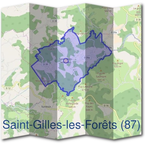 Mairie de Saint-Gilles-les-Forêts (87)