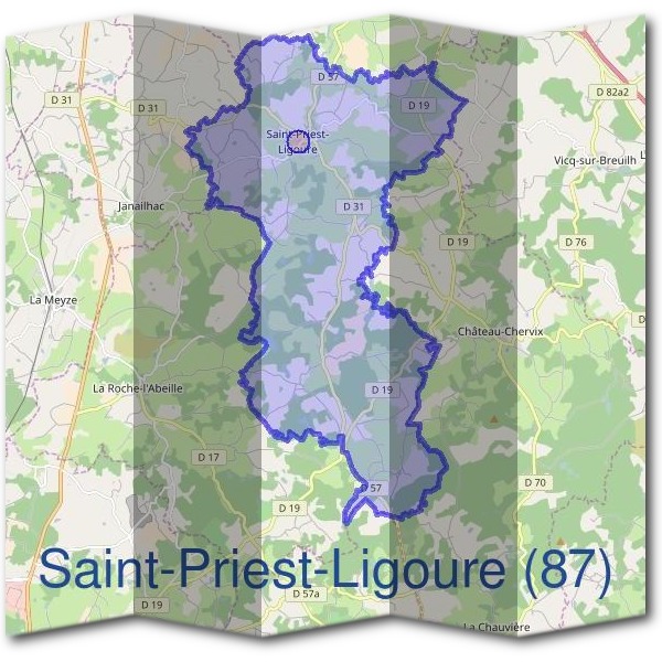 Mairie de Saint-Priest-Ligoure (87)