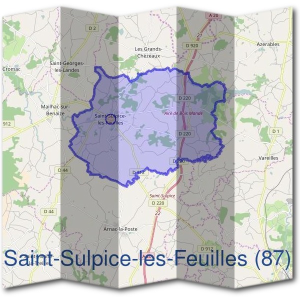 Mairie de Saint-Sulpice-les-Feuilles (87)