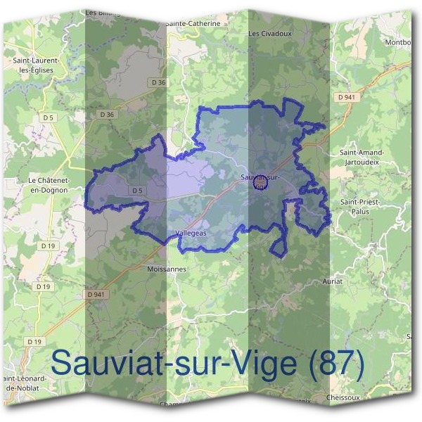 Mairie de Sauviat-sur-Vige (87)