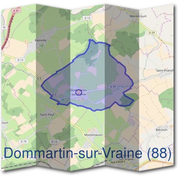 Mairie de Dommartin-sur-Vraine (88)