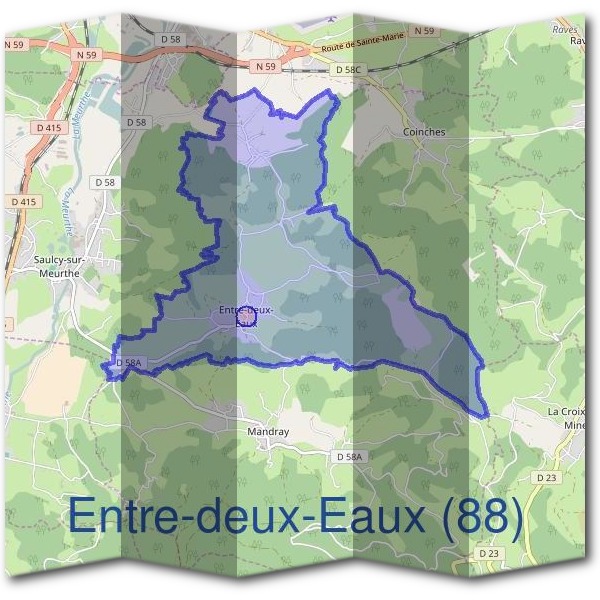 Mairie d'Entre-deux-Eaux (88)