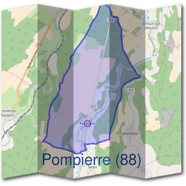 Mairie de Pompierre (88)