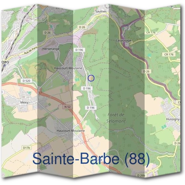 Mairie de Sainte-Barbe (88)
