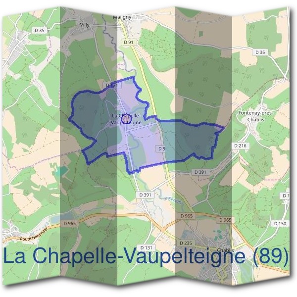 Mairie de La Chapelle-Vaupelteigne (89)