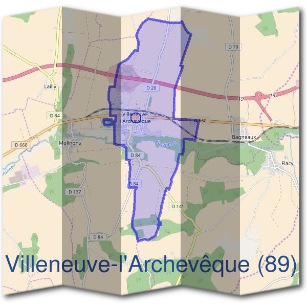 Mairie de Villeneuve-l'Archevêque (89)