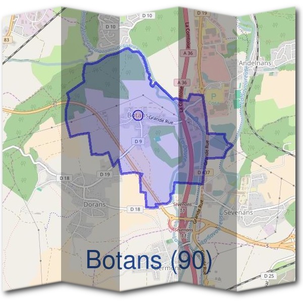 Mairie de Botans (90)