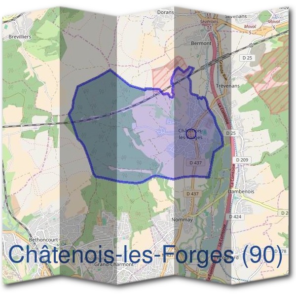 Mairie de Châtenois-les-Forges (90)