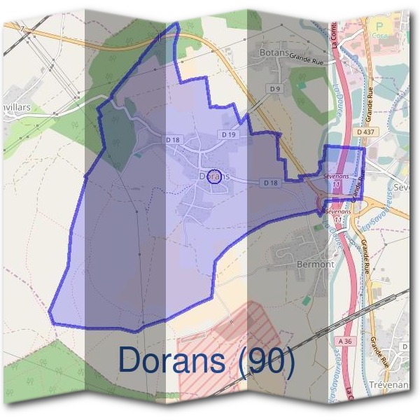 Mairie de Dorans (90)