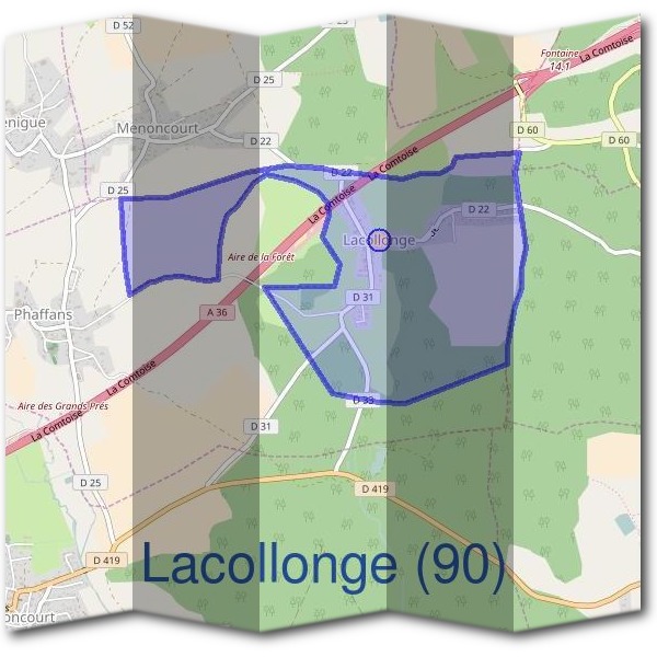 Mairie de Lacollonge (90)