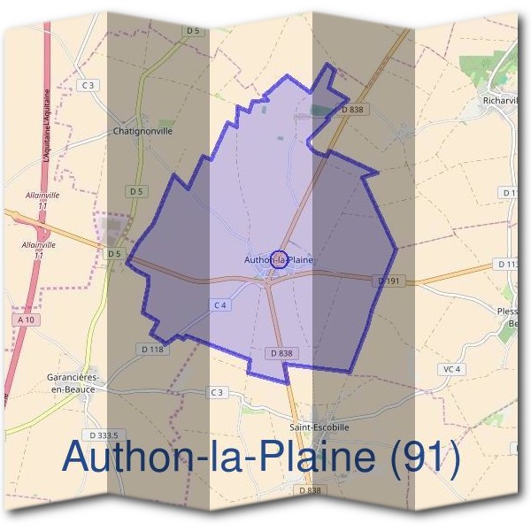 Mairie d'Authon-la-Plaine (91)