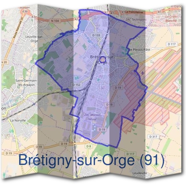 Mairie de Brétigny-sur-Orge (91)