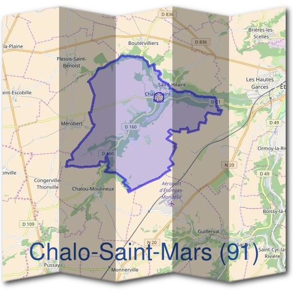 Mairie de Chalo-Saint-Mars (91)