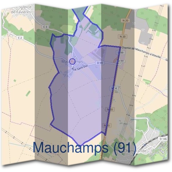 Mairie de Mauchamps (91)