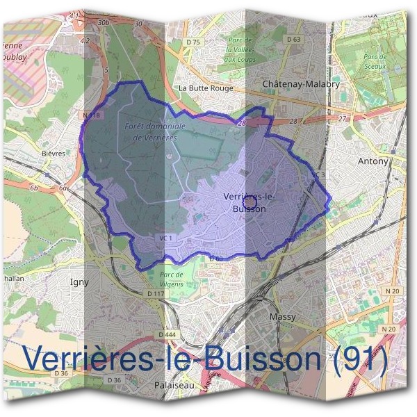 Mairie de Verrières-le-Buisson (91)