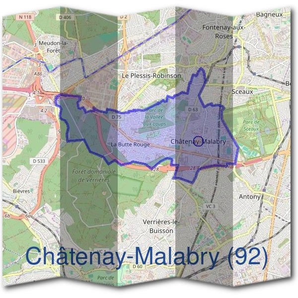 Mairie de Châtenay-Malabry (92)