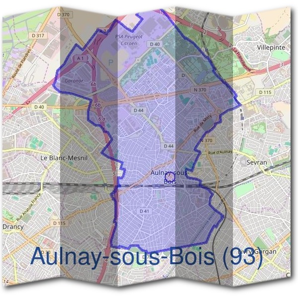 Mairie d'Aulnay-sous-Bois (93)
