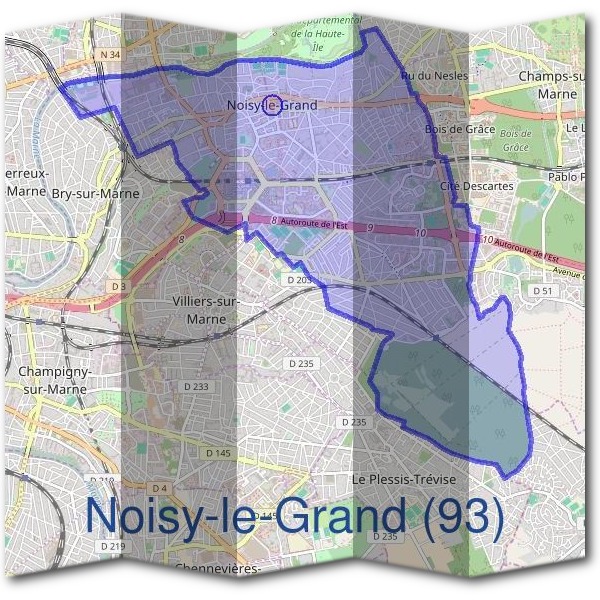 Mairie de Noisy-le-Grand (93)