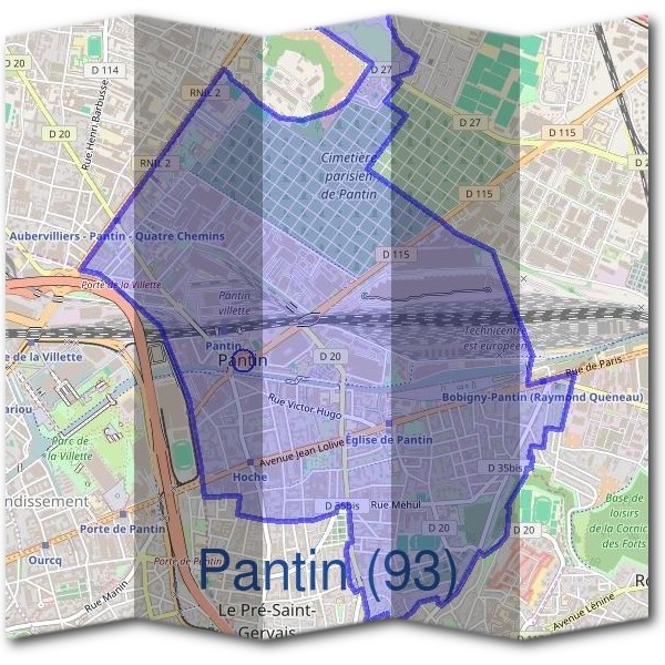Mairie de Pantin (93)