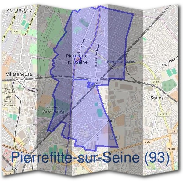 Mairie de Pierrefitte-sur-Seine (93)