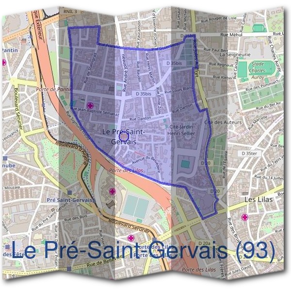 Mairie du Pré-Saint-Gervais (93)