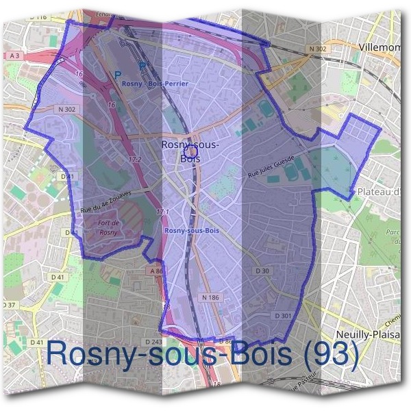Mairie de Rosny-sous-Bois (93)