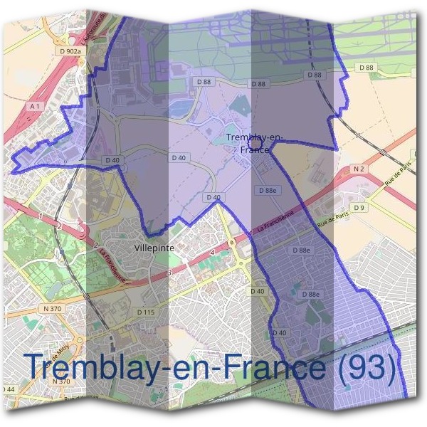 Mairie de Tremblay-en-France (93)