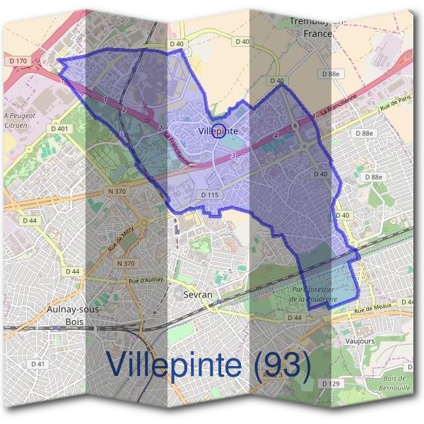 Mairie de Villepinte (93)