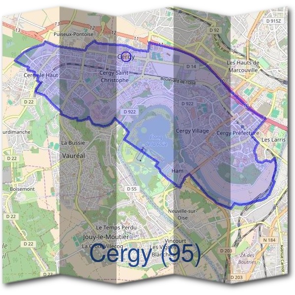 Mairie de Cergy (95)
