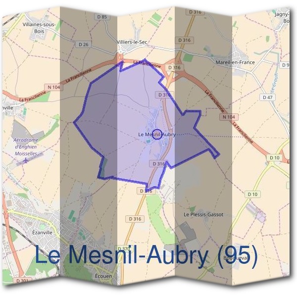 Mairie du Mesnil-Aubry (95)