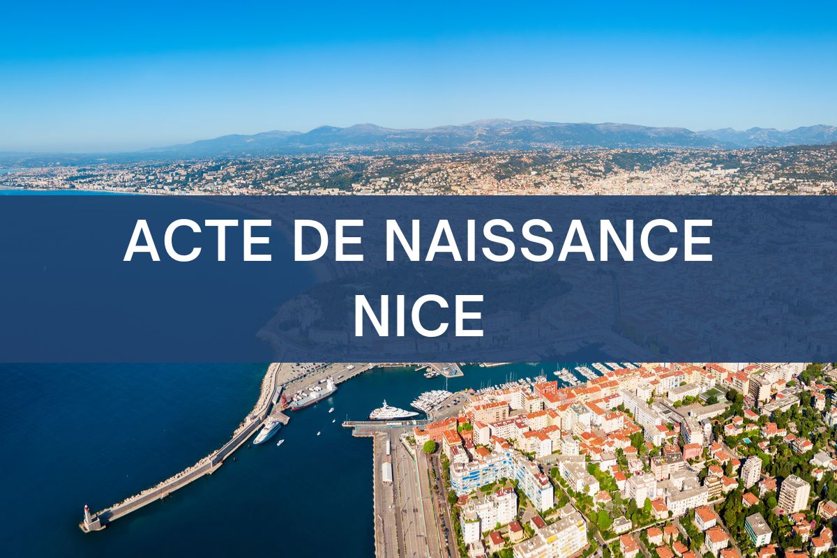 copie intégrale acte de naissance Nice