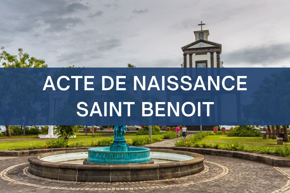 acte de naissance saint benoit