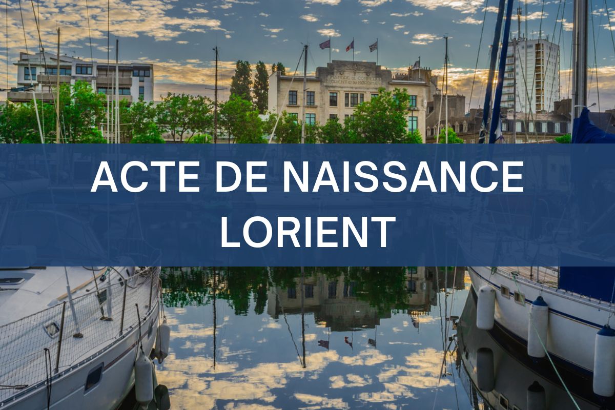 copie intégrale ACTE DE NAISSANCE lorient