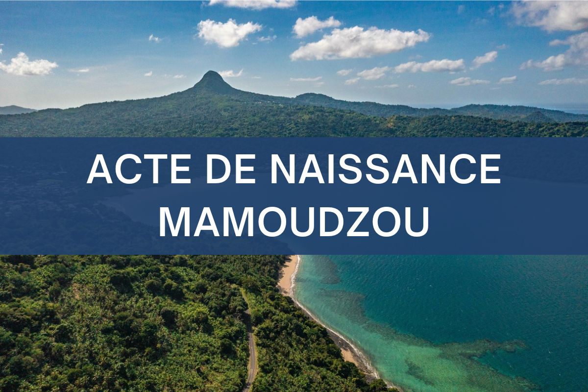 acte de naissance mamoudzou