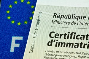 Certificat d'immatriculation