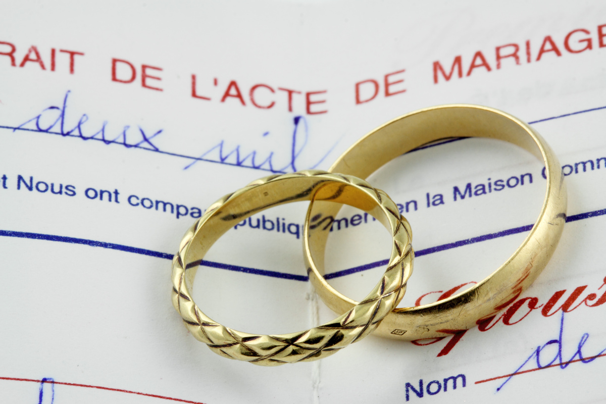 Comment rectifier un acte de mariage ?